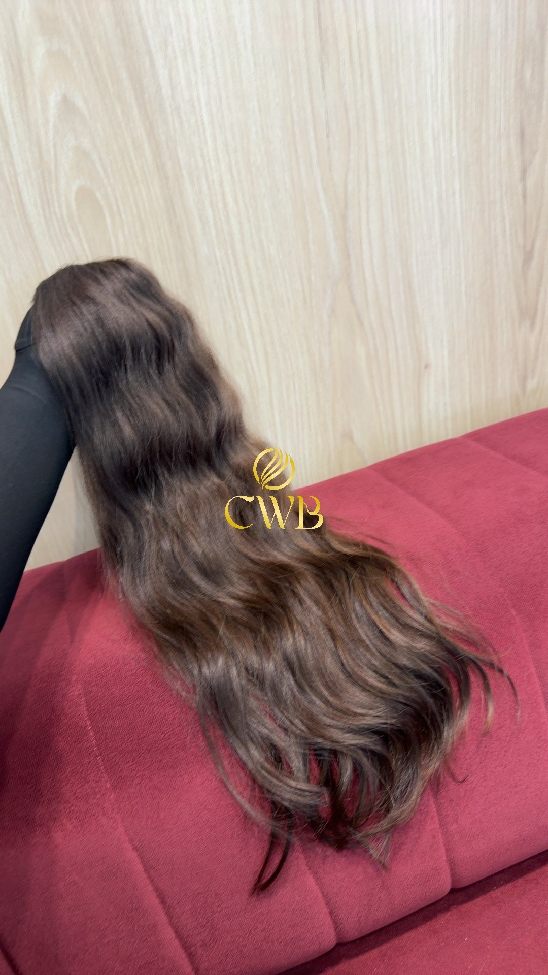 Cabelo Castanho Médio 56cm 79g Brasileiro do Sul