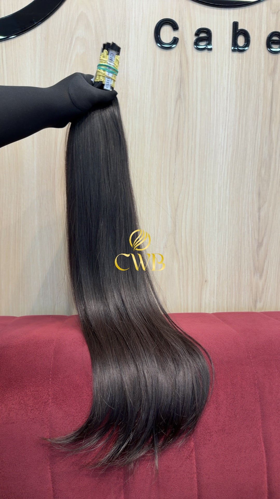 Cabelo Castanho Médio 71cm 234g Brasileiro do Sul