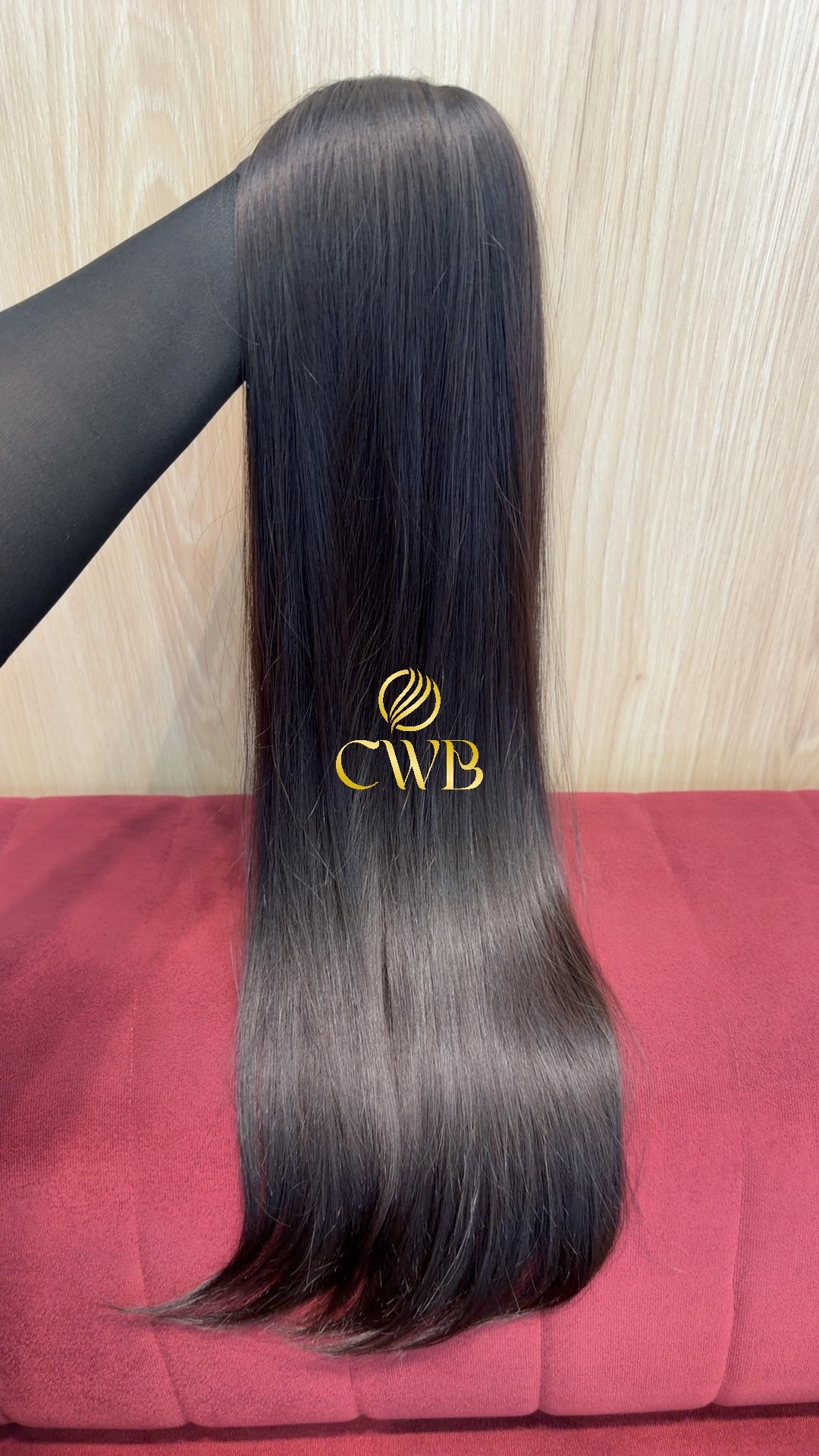 Cabelo Castanho Médio 71cm 234g Brasileiro do Sul