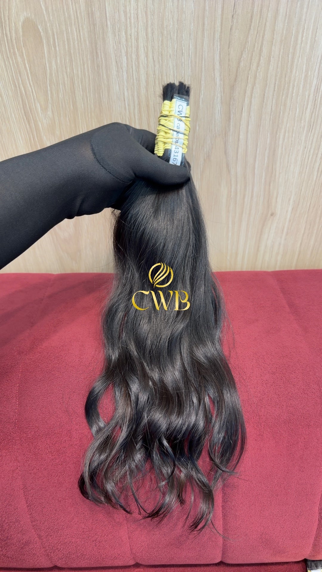 Cabelo Castanho Escuro 42cm 92g Brasileiro do Sul