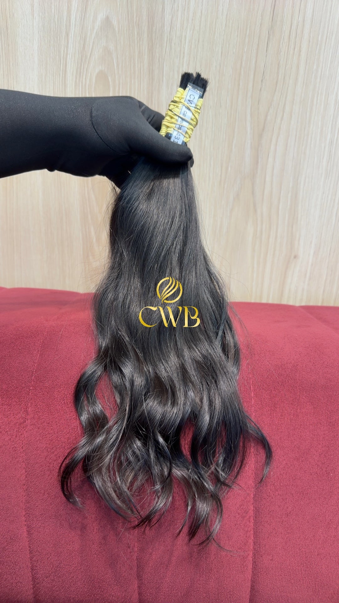 Cabelo Castanho Escuro 42cm 92g Brasileiro do Sul