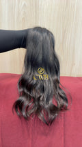 Cabelo Castanho Escuro 42cm 92g Brasileiro do Sul