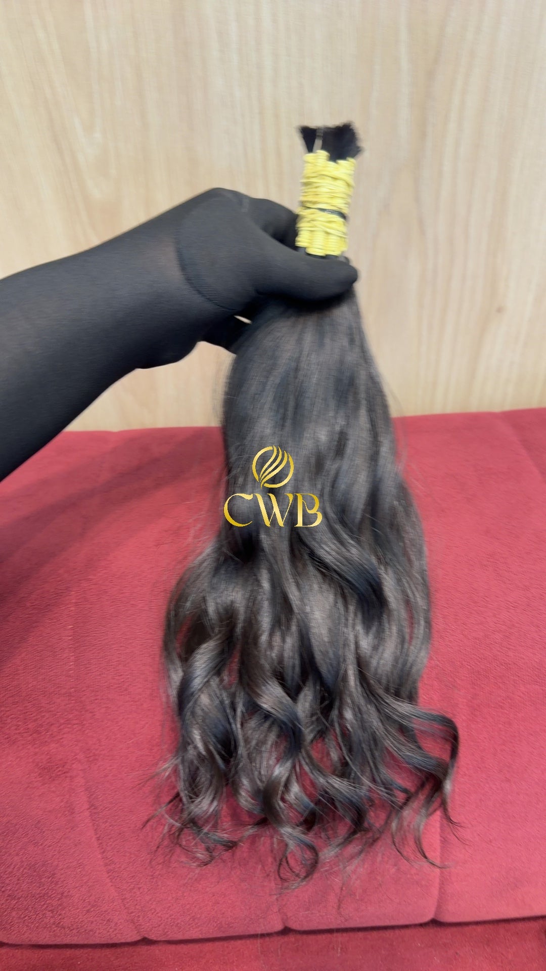 Cabelo Castanho Escuro 40cm 83g Brasileiro do Sul