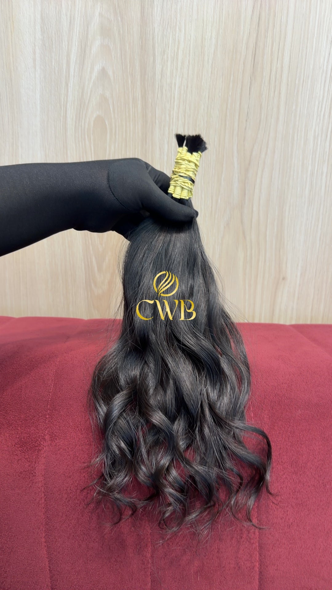 Cabelo Castanho Escuro 40cm 83g Brasileiro do Sul