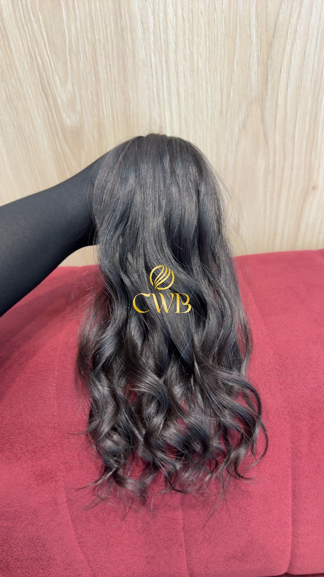 Cabelo Castanho Escuro 40cm 83g Brasileiro do Sul