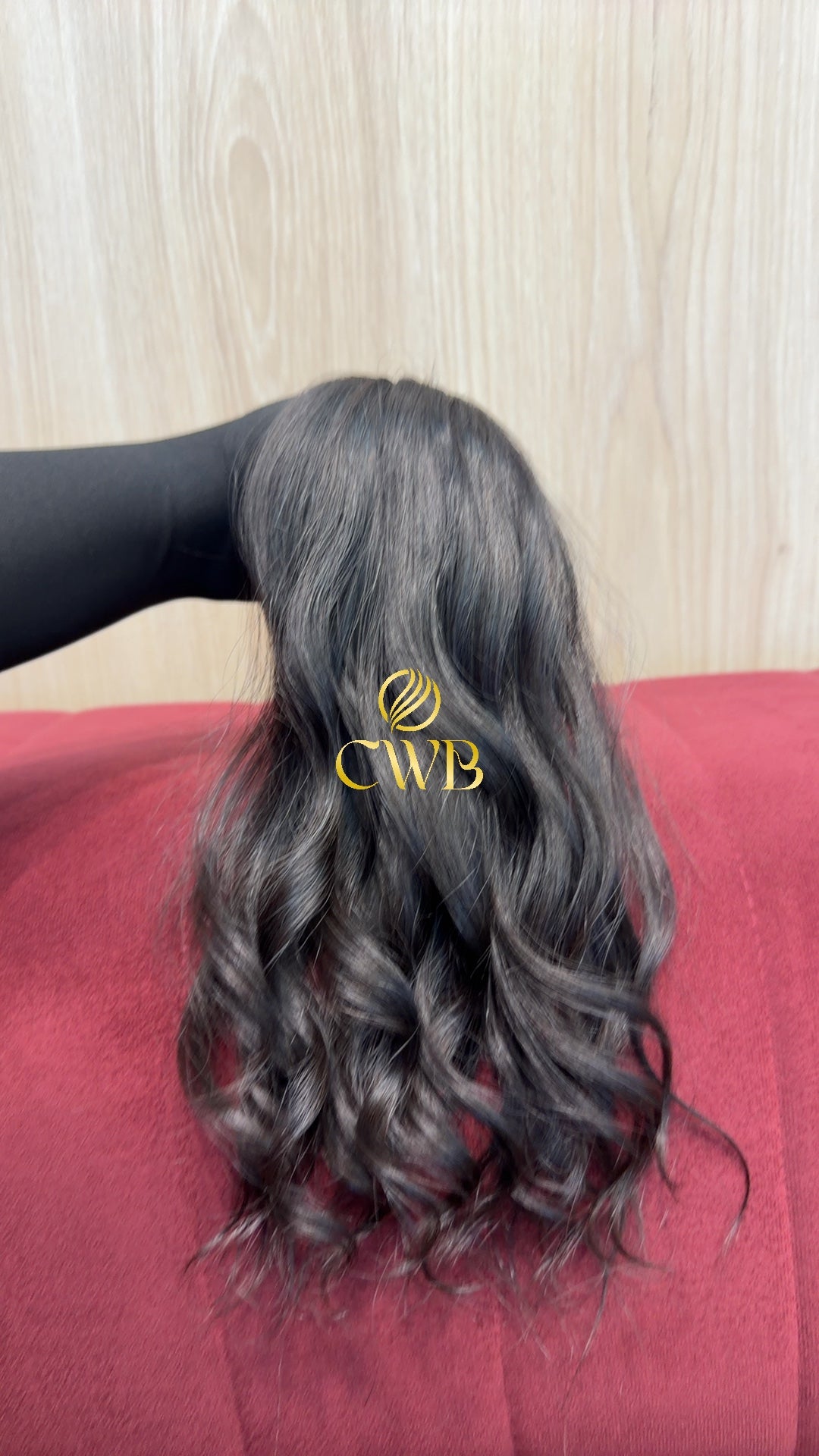 Cabelo Castanho Escuro 40cm 83g Brasileiro do Sul