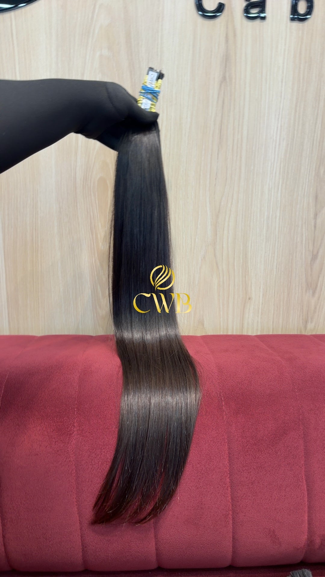 Cabelo Castanho Médio 68cm 82g Brasileiro do Sul