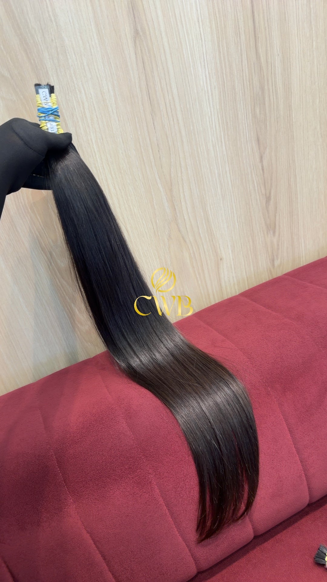 Cabelo Castanho Médio 68cm 82g Brasileiro do Sul