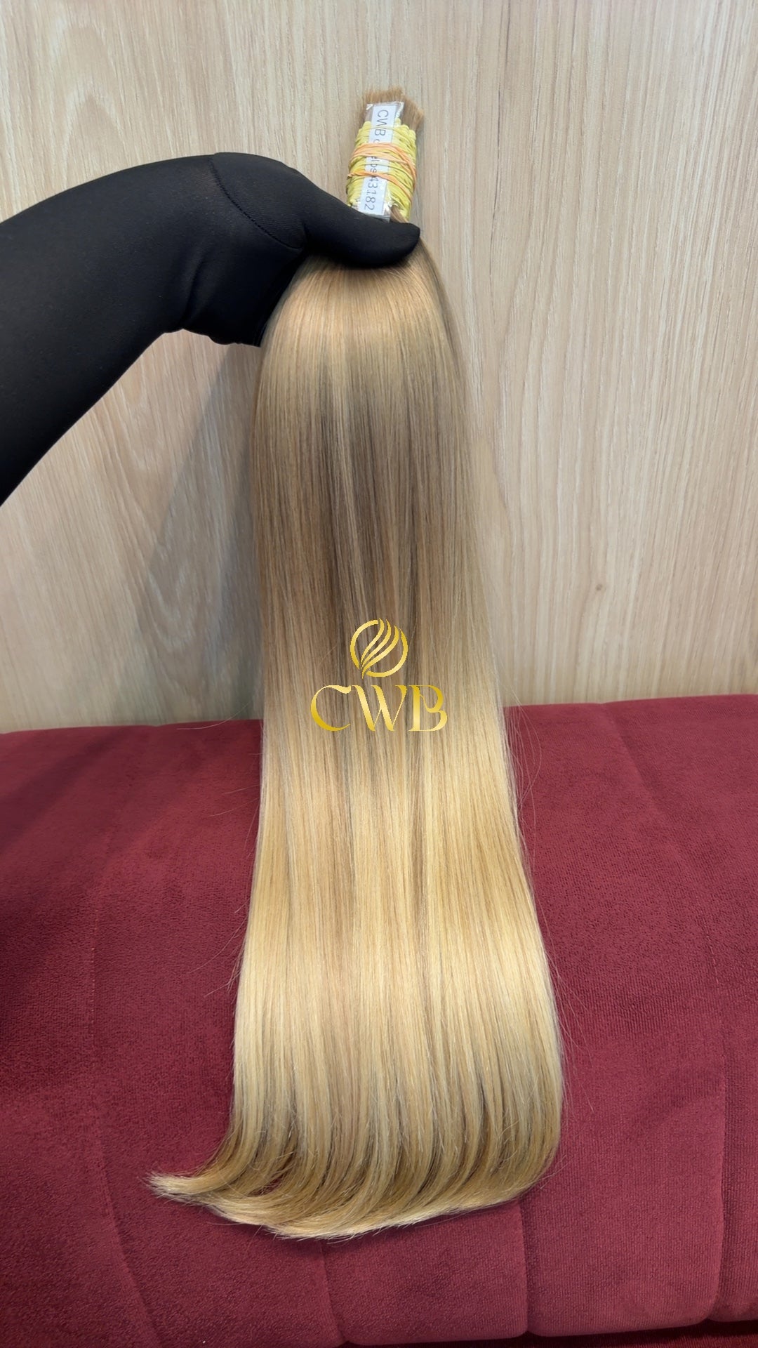 Cabelo Loiro Natural Claríssimo Especial 61cm 163g Brasileiro do Sul