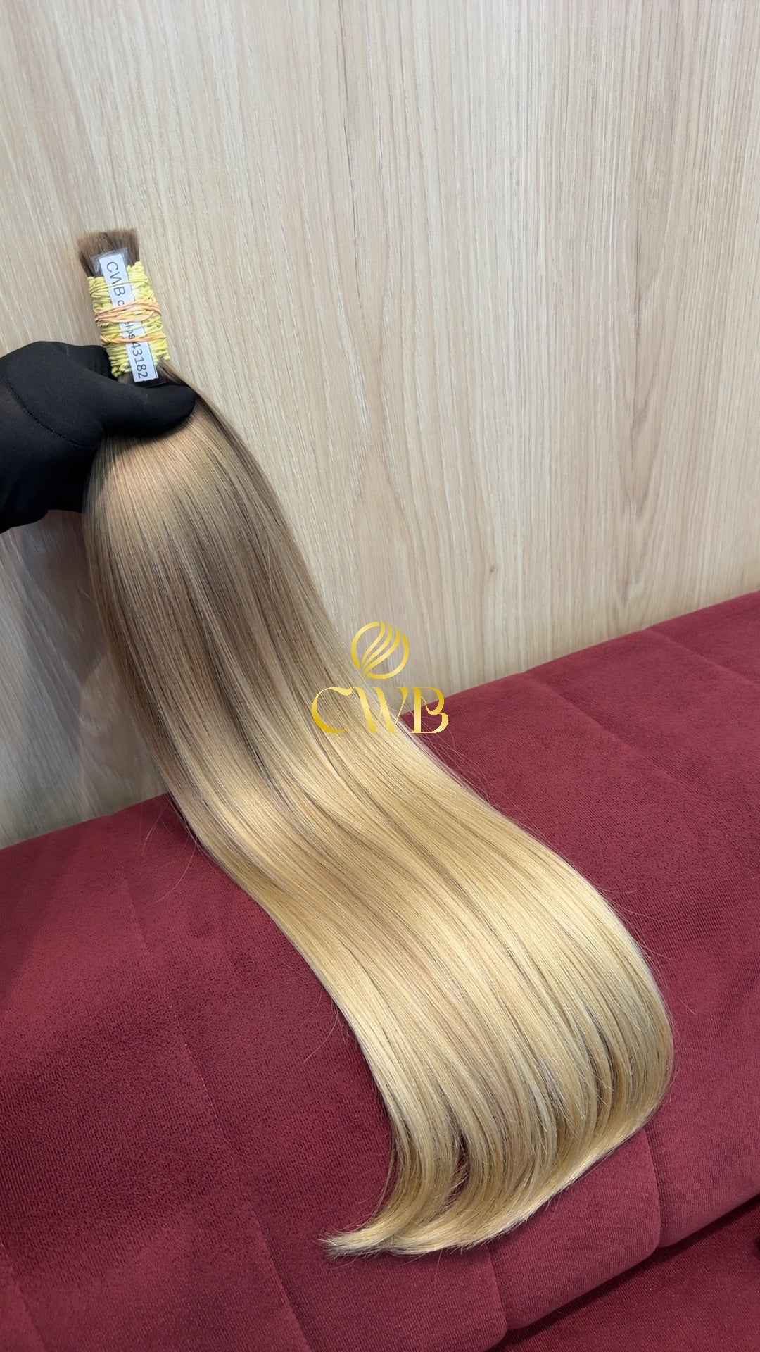 Cabelo Loiro Natural Claríssimo Especial 61cm 163g Brasileiro do Sul
