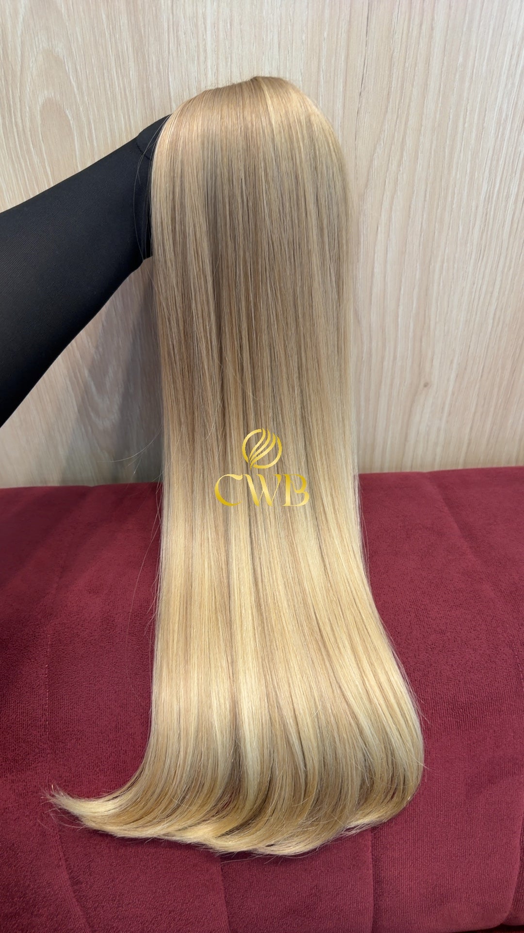 Cabelo Loiro Natural Claríssimo Especial 61cm 163g Brasileiro do Sul
