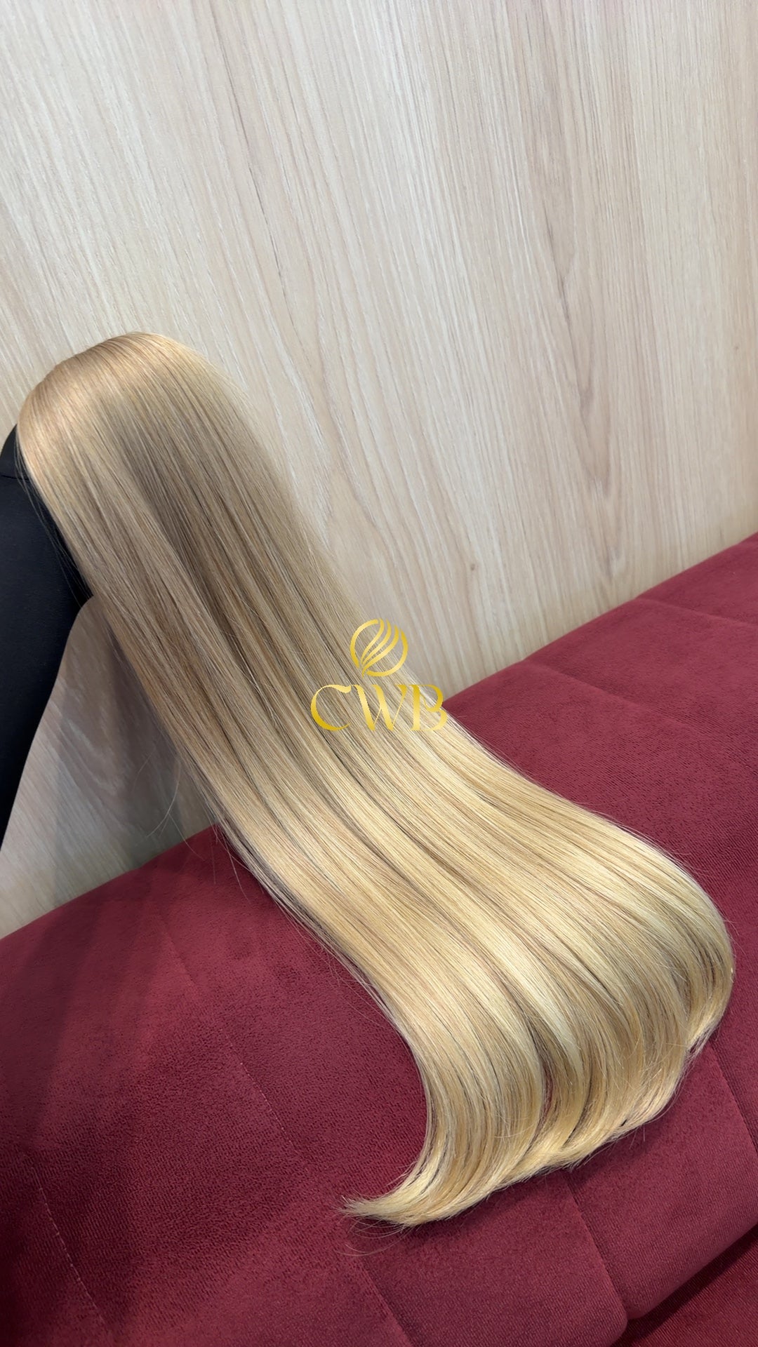 Cabelo Loiro Natural Claríssimo Especial 61cm 163g Brasileiro do Sul