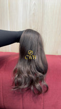 Cabelo Castanho Médio 38cm 64g Brasileiro do Sul