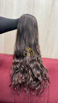 Cabelo Castanho Claro 60cm 185g Brasileiro do Sul