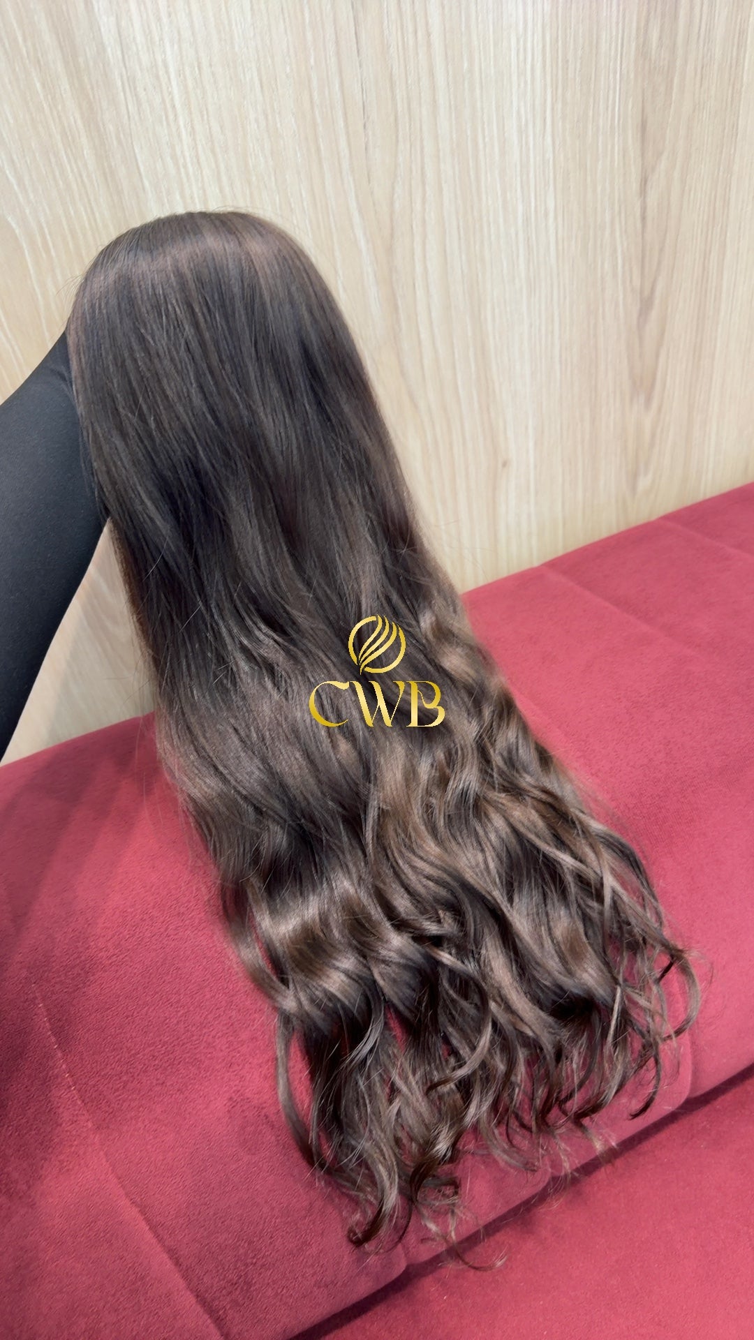 Cabelo Castanho Claro 60cm 185g Brasileiro do Sul