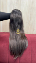 Cabelo Castanho Claro 54cm 181g Brasileiro do Sul