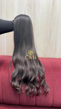 Cabelo Castanho Médio 63cm 164g Brasileiro do Sul