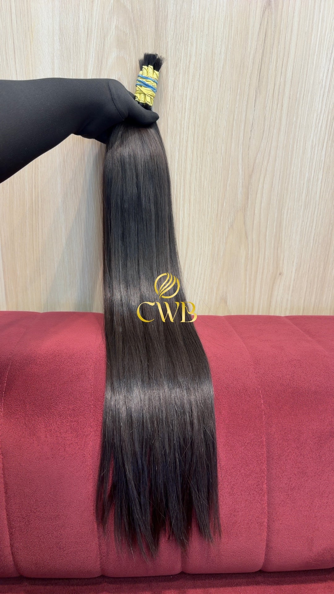 Cabelo Castanho Escuro 68cm 160g Brasileiro do Sul