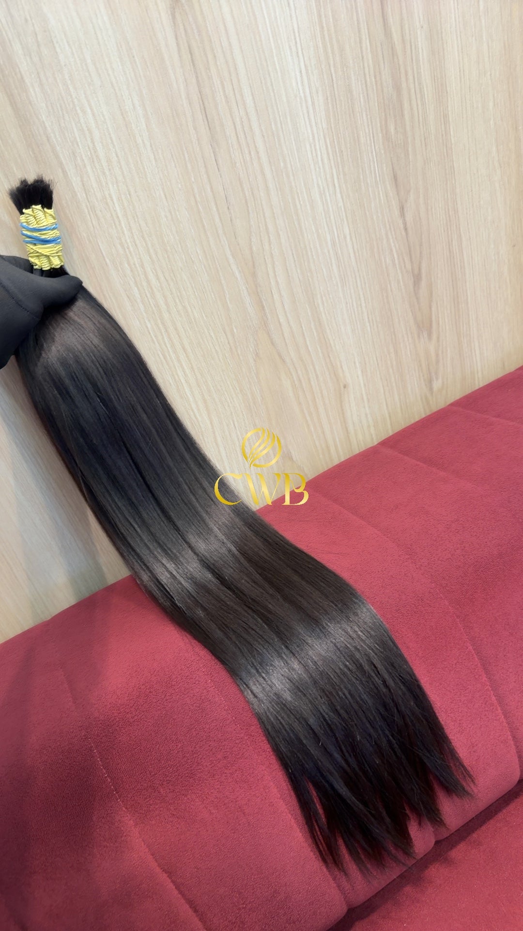 Cabelo Castanho Escuro 68cm 160g Brasileiro do Sul
