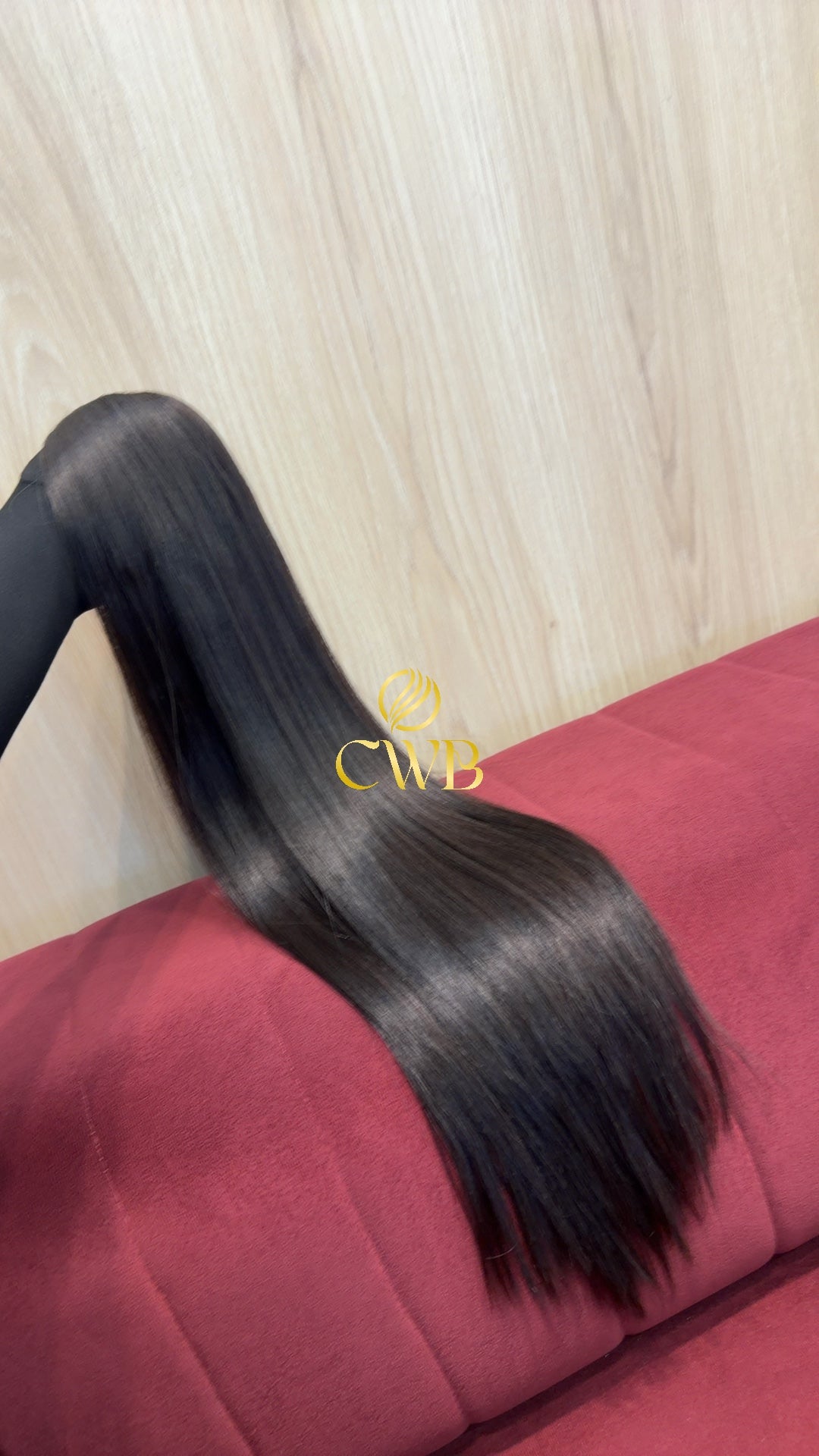 Cabelo Castanho Escuro 68cm 160g Brasileiro do Sul