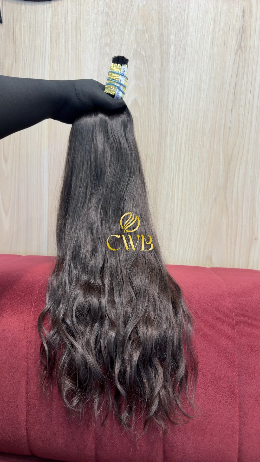 Cabelo Castanho Escuro 60cm 207g Brasileiro do Sul