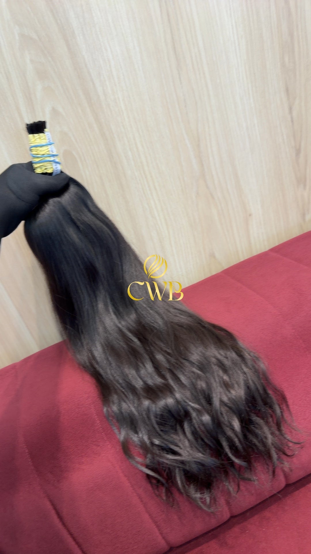 Cabelo Castanho Escuro 60cm 207g Brasileiro do Sul
