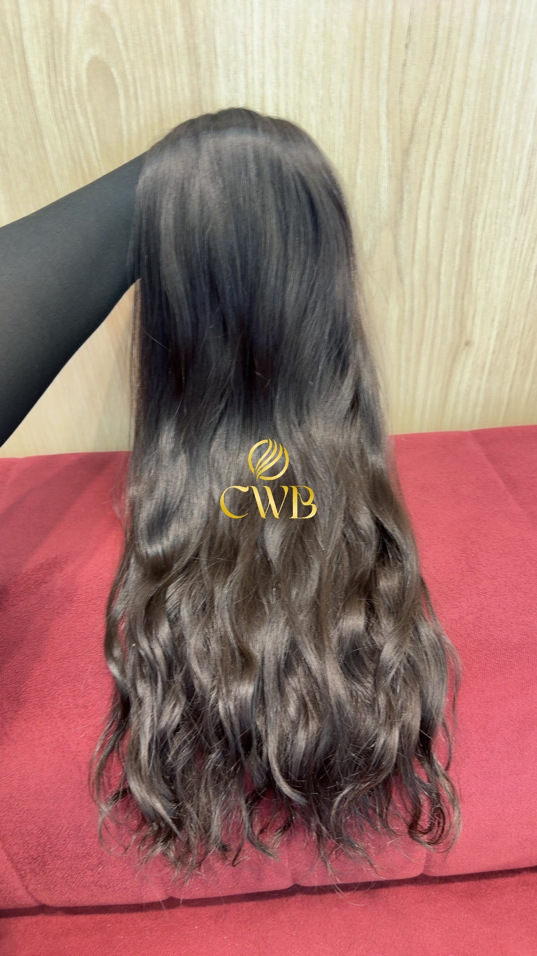 Cabelo Castanho Escuro 60cm 207g Brasileiro do Sul