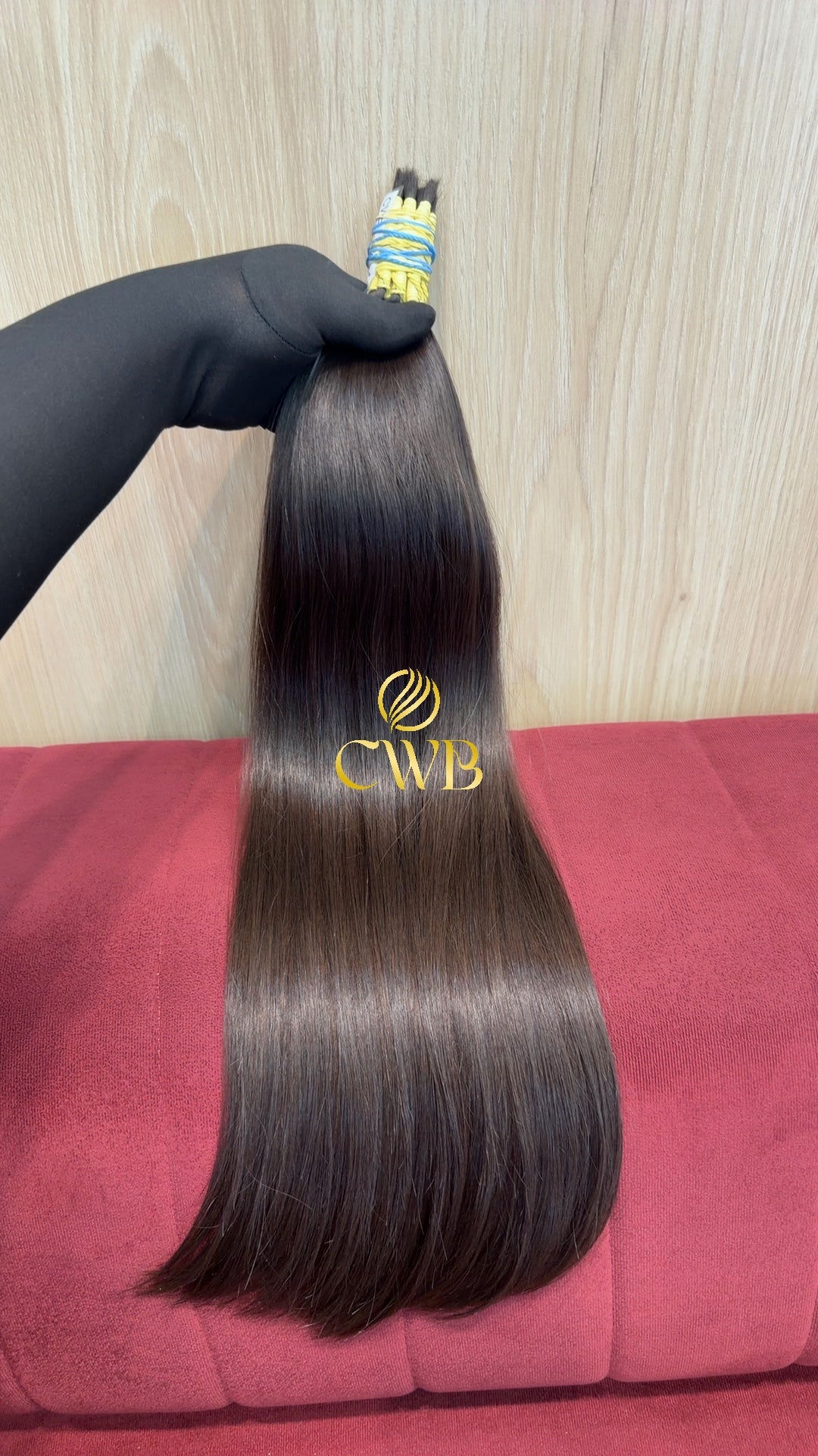 Cabelo Castanho Médio 60cm 135g Brasileiro do Sul