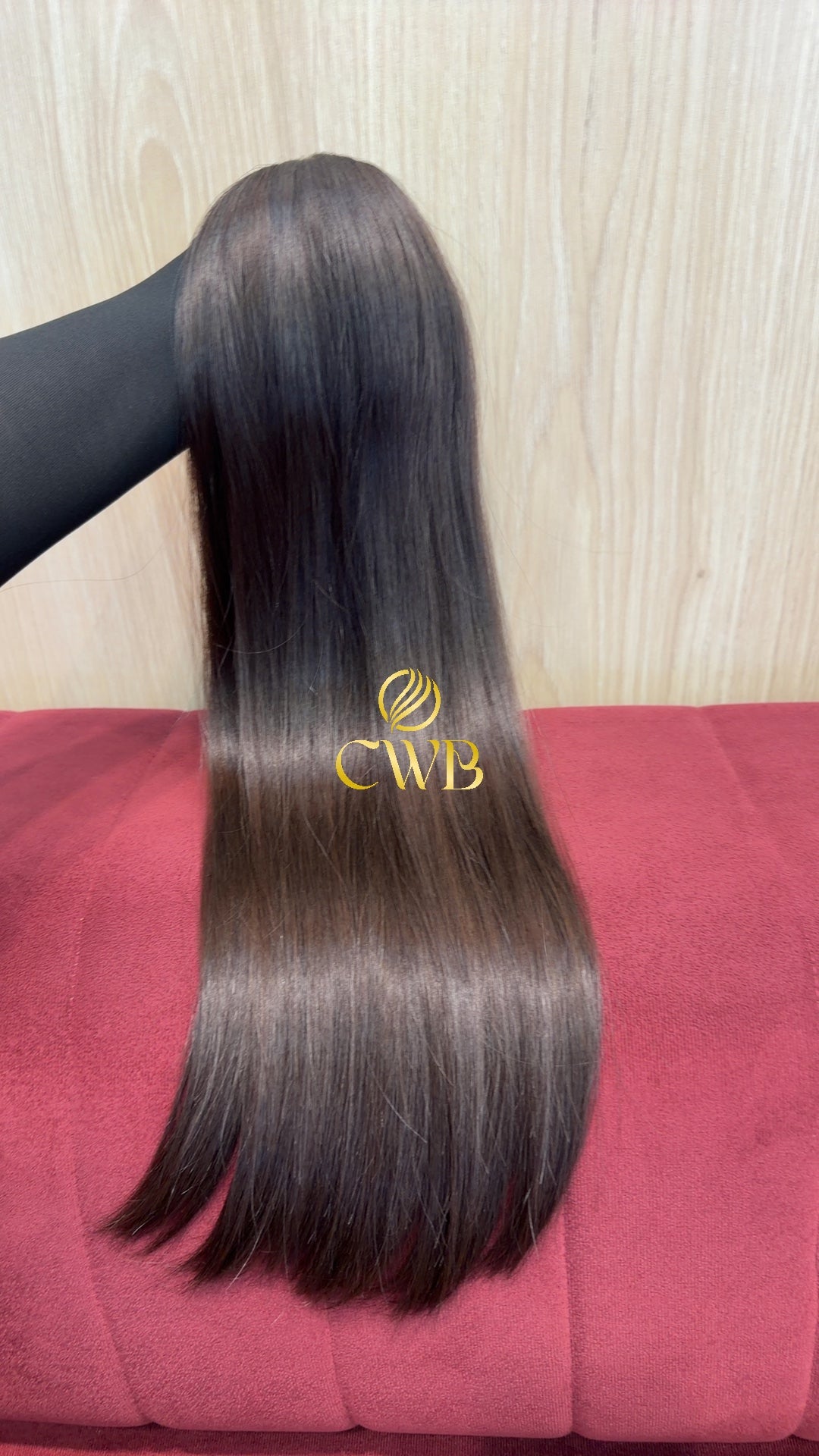 Cabelo Castanho Médio 60cm 135g Brasileiro do Sul