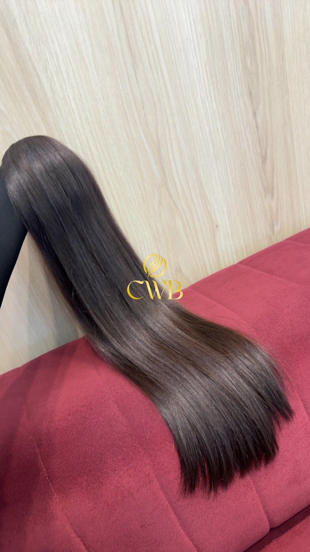 Cabelo Castanho Médio 60cm 135g Brasileiro do Sul