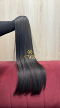 Cabelo Castanho Escuro 66cm 133g Brasileiro do Sul