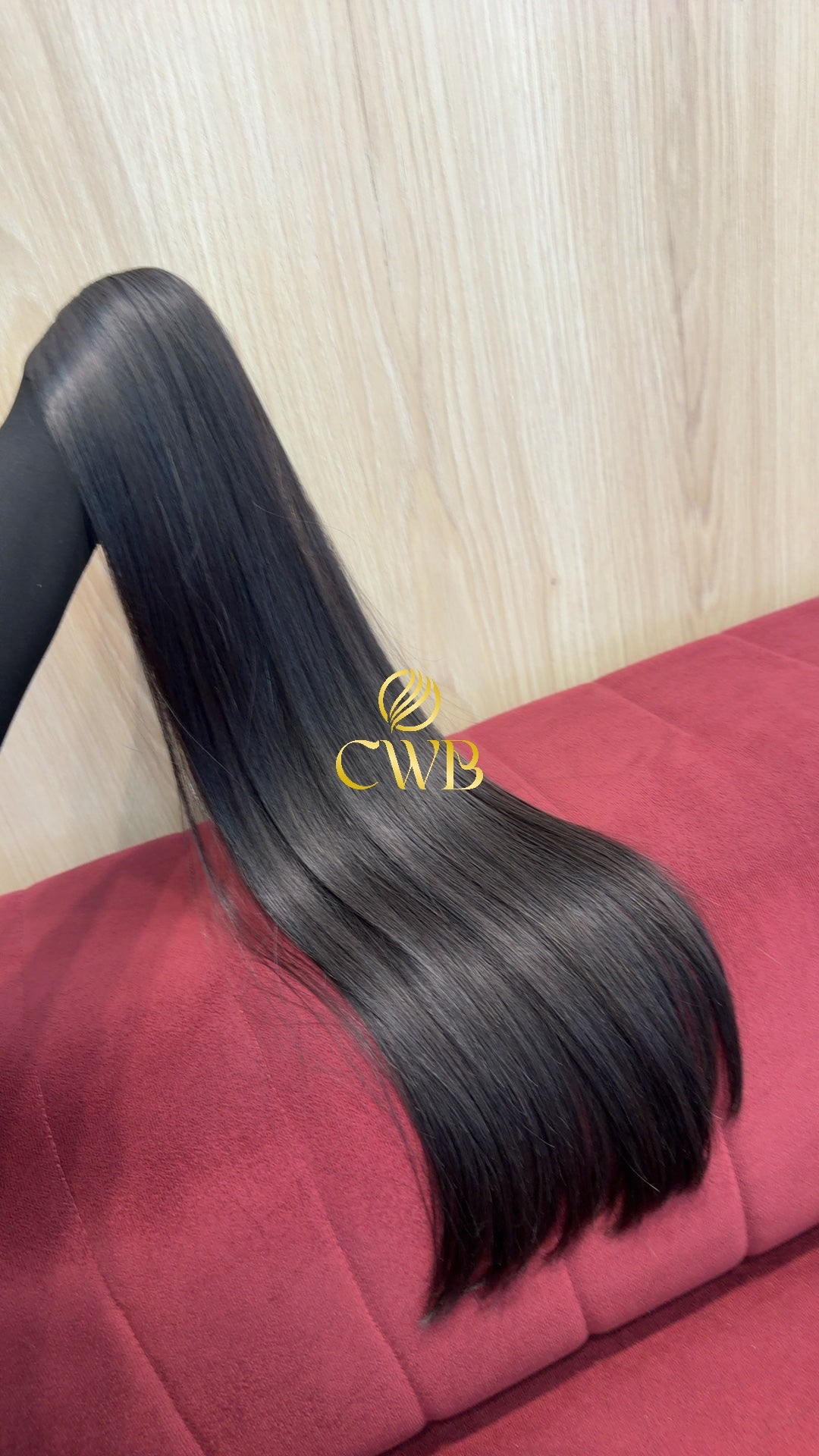 Cabelo Castanho Escuro 66cm 133g Brasileiro do Sul
