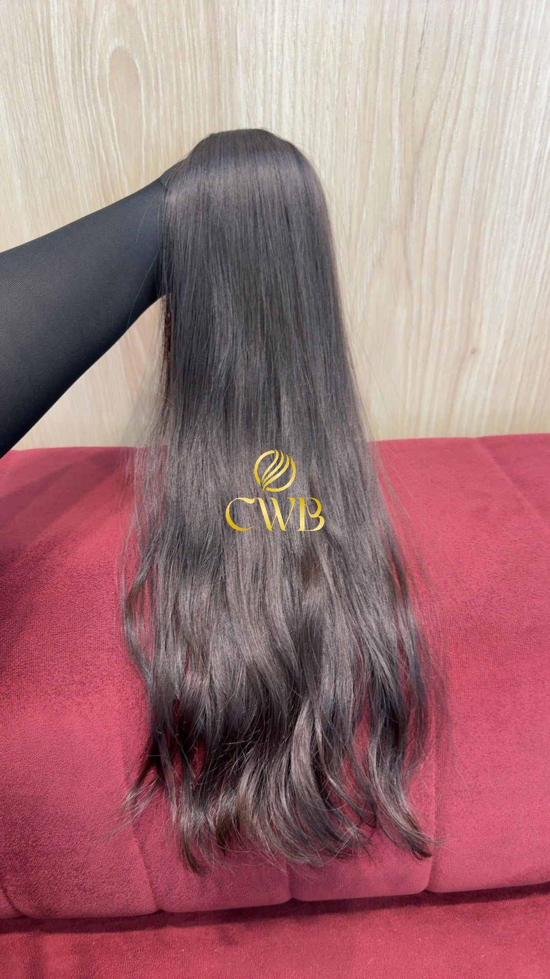 Cabelo Castanho Médio 56cm 76g Brasileiro do Sul