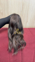 Cabelo Castanho Claro 39cm 61g Brasileiro do Sul