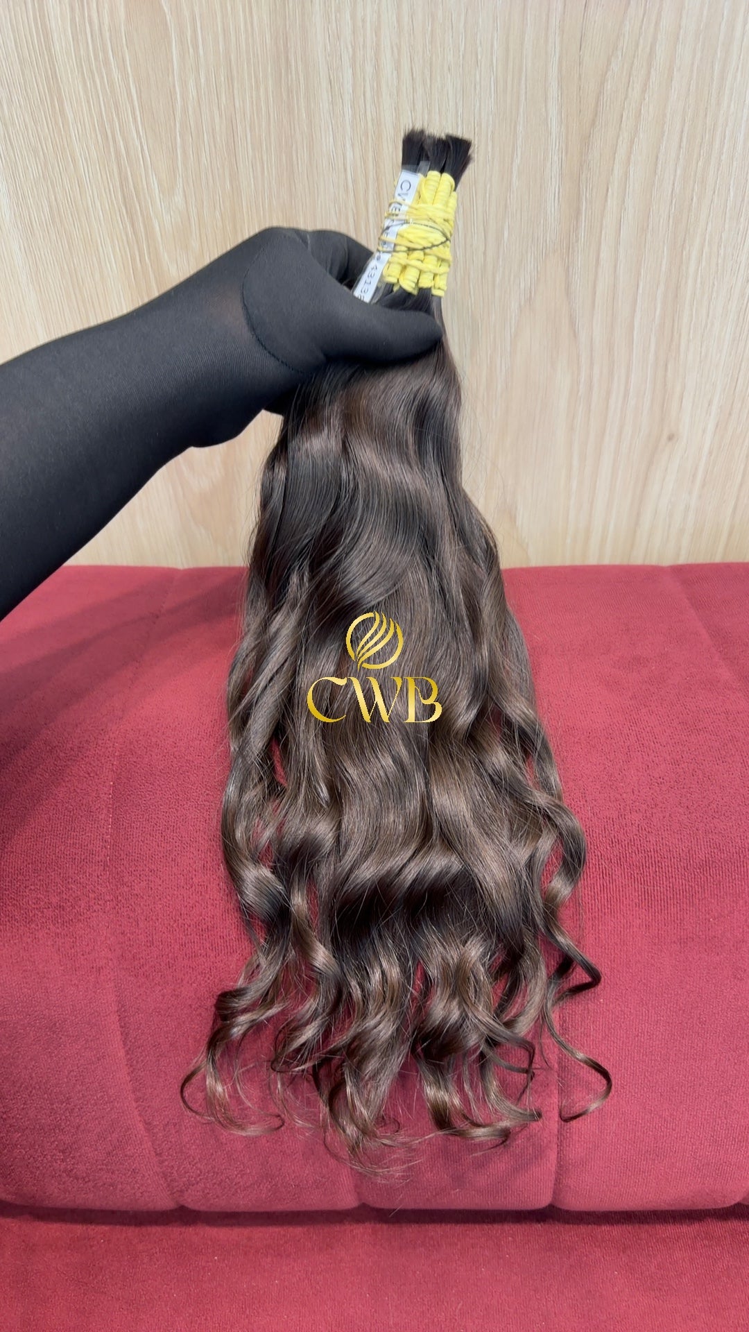 Cabelo Castanho Médio 44cm 136g Brasileiro do Sul