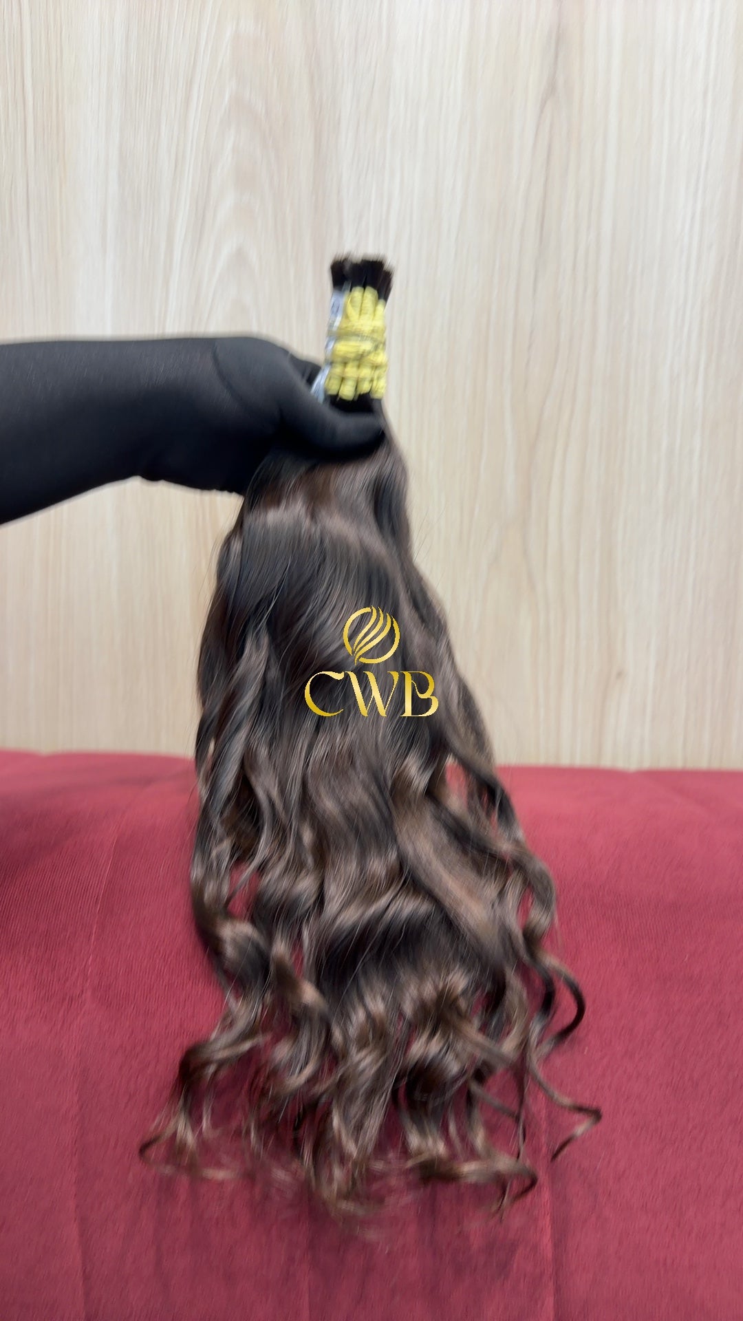 Cabelo Castanho Médio 44cm 136g Brasileiro do Sul