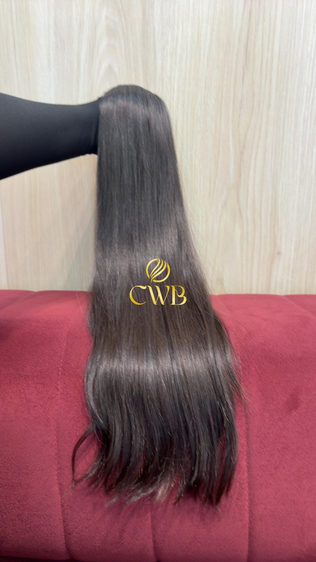 Cabelo Castanho Médio 65cm 142g Brasileiro do Sul
