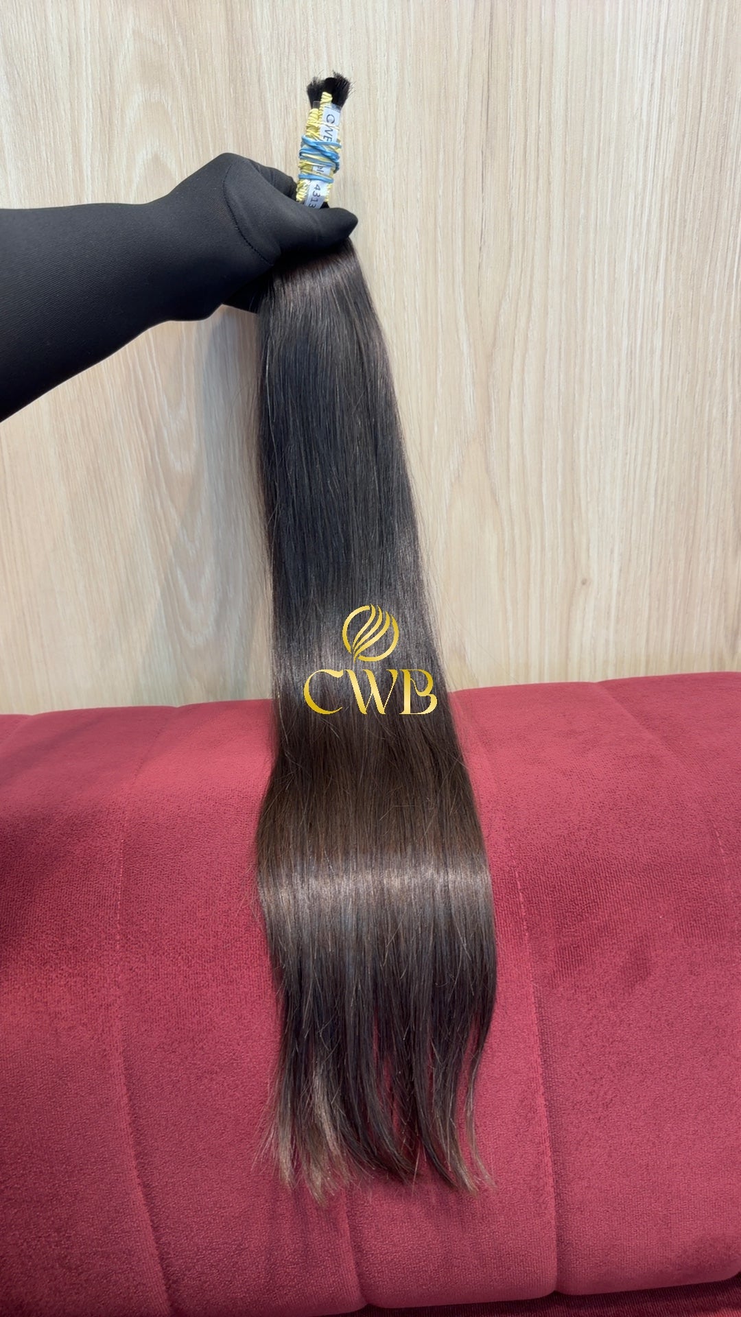 Cabelo Castanho Claro 65cm 74g Brasileiro do Sul