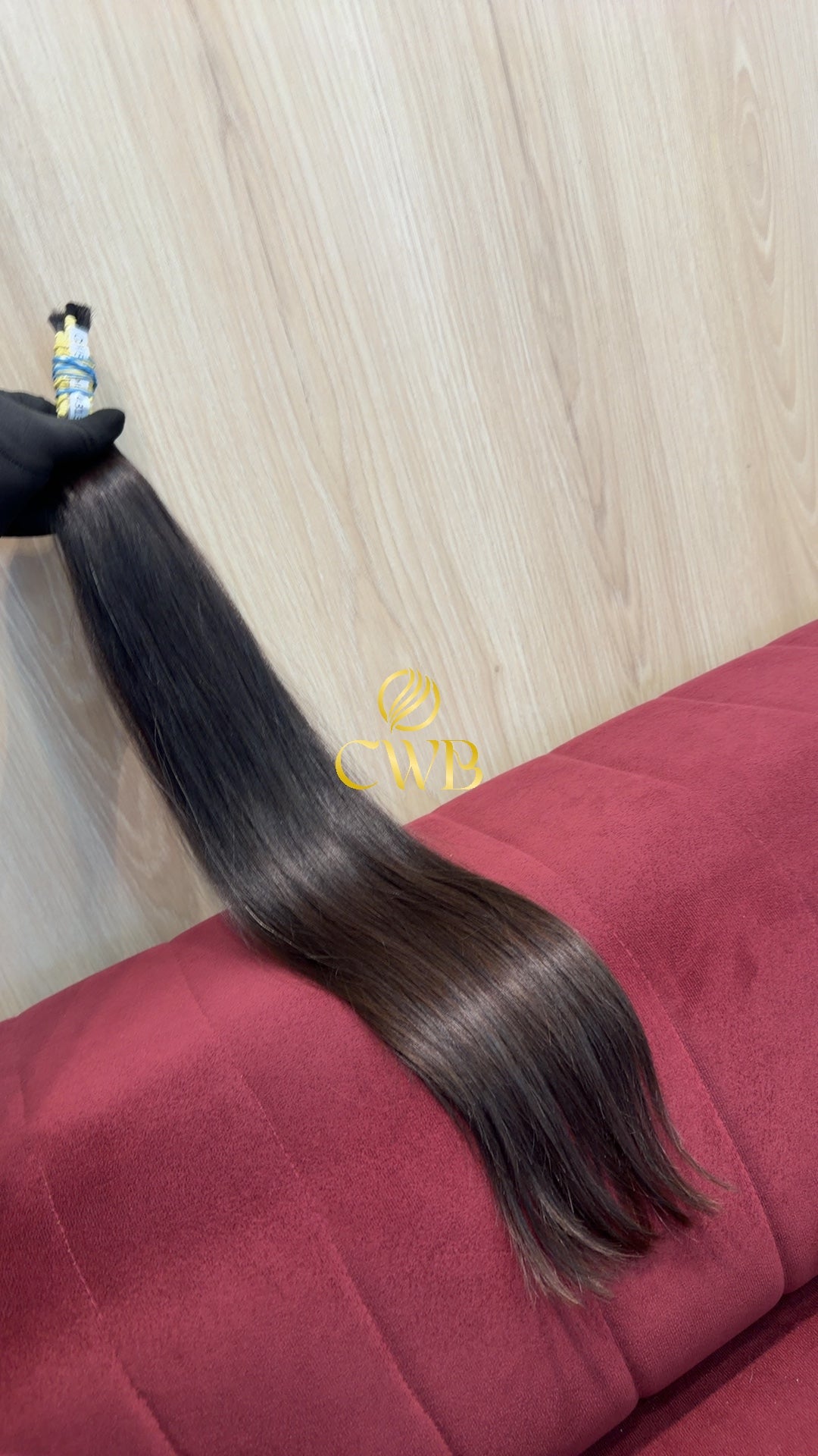 Cabelo Castanho Claro 65cm 74g Brasileiro do Sul