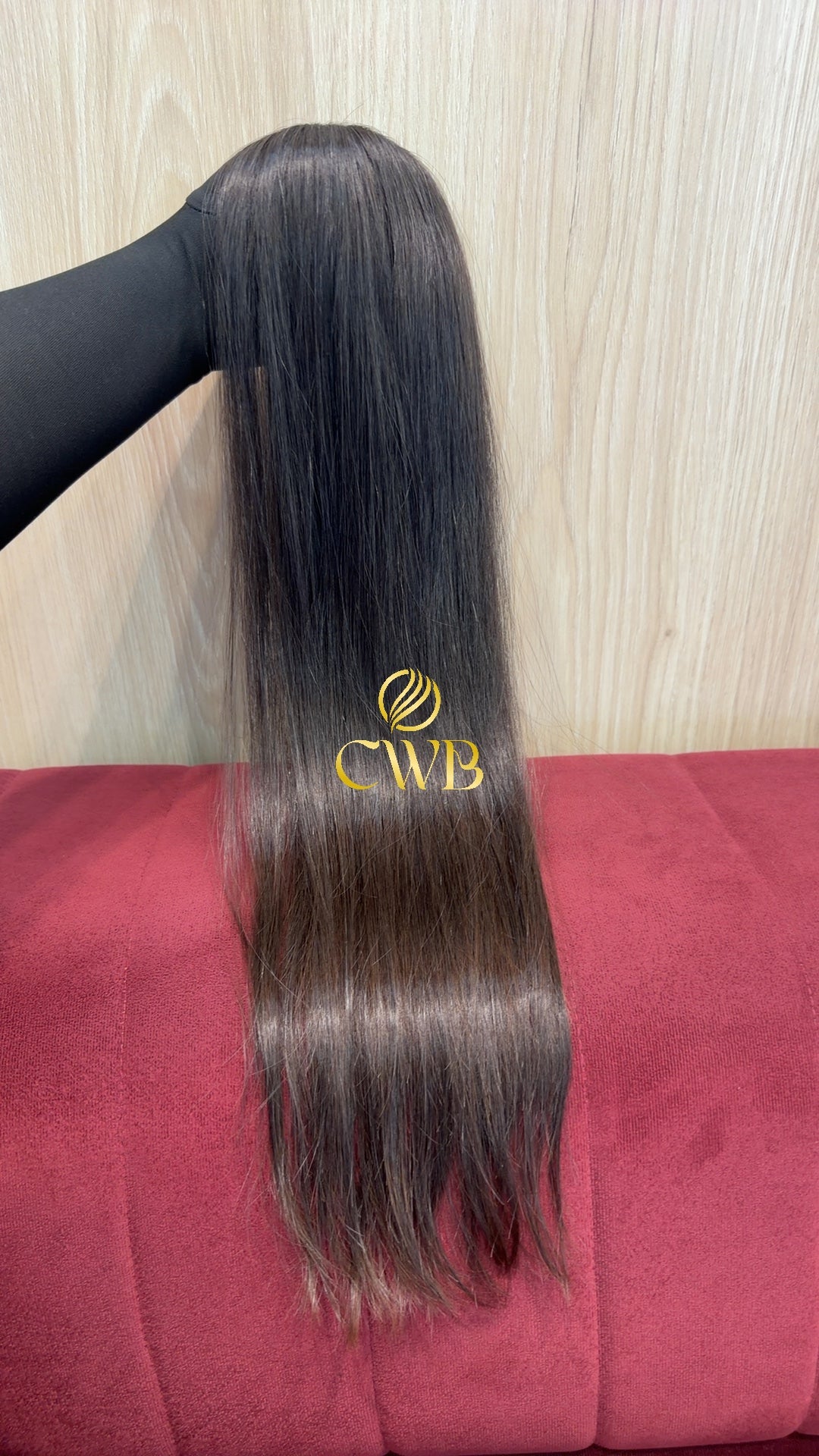 Cabelo Castanho Claro 65cm 74g Brasileiro do Sul