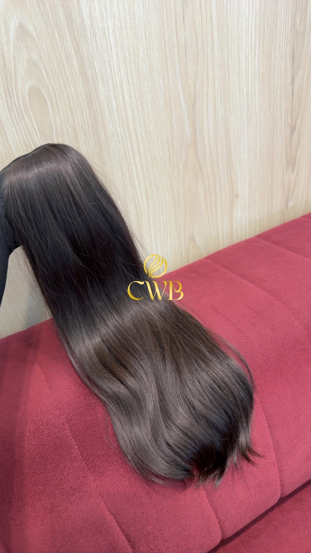 Cabelo Castanho Médio 52cm 149g Brasileiro do Sul