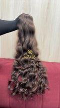 Cabelo Castanho Claro 65cm 137g Brasileiro do Sul