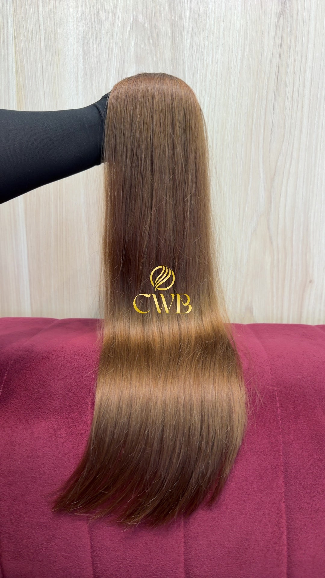 Cabelo Ruivo Claro 64cm 136g Brasileiro do Sul