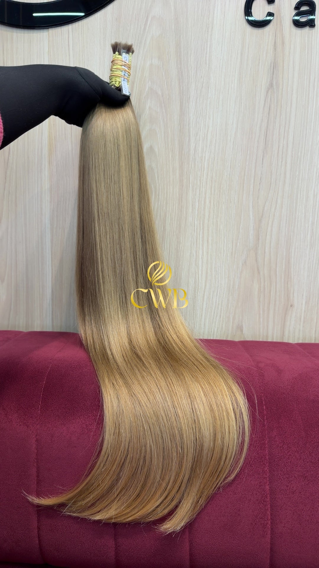 Cabelo Loiro Natural Claríssimo Especial 78cm 211g Brasileiro do Sul