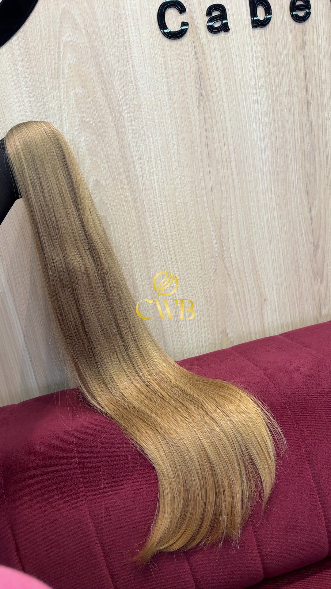 Cabelo Loiro Natural Claríssimo Especial 78cm 211g Brasileiro do Sul