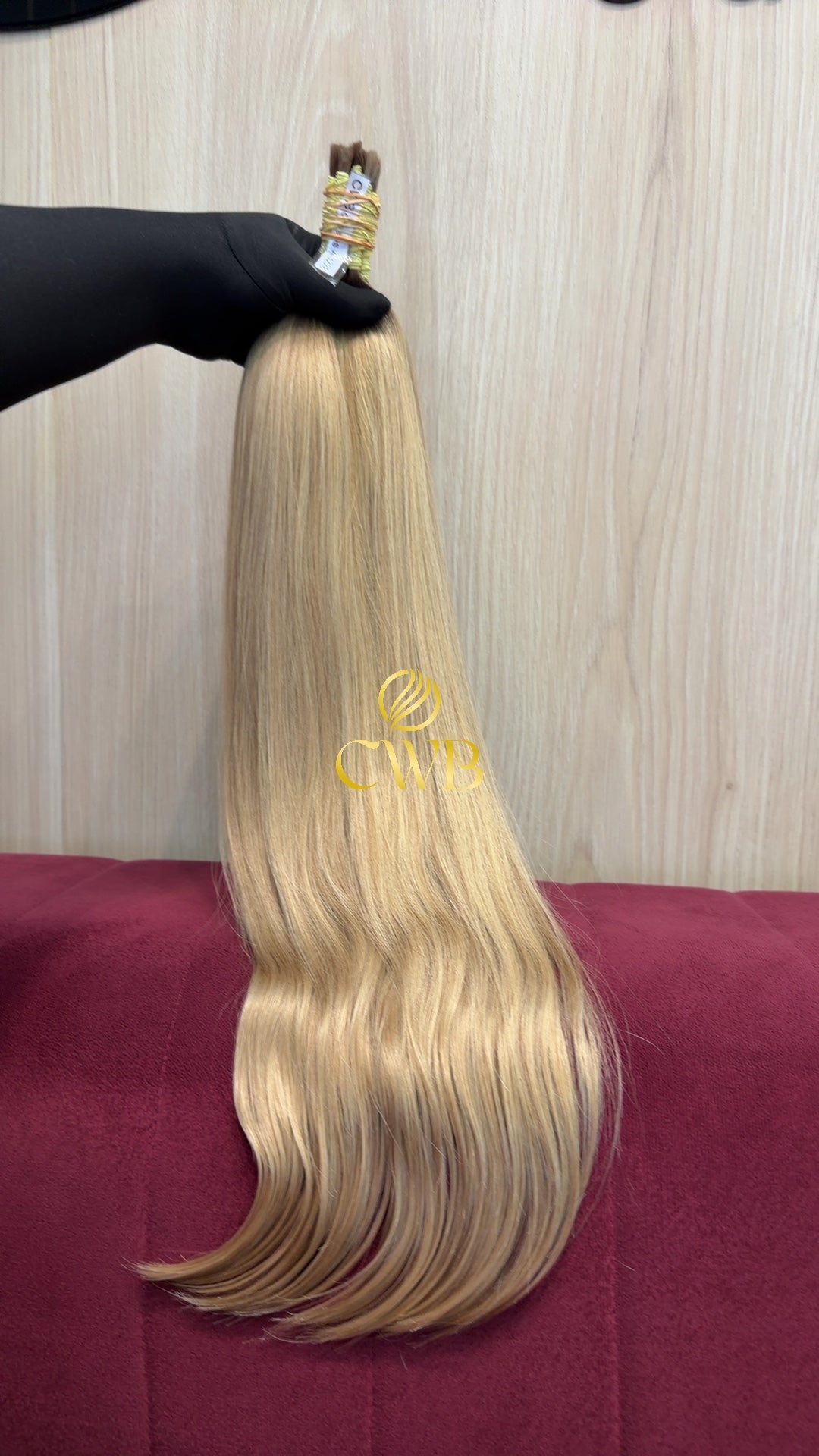 Cabelo Loiro Natural Claríssimo Especial 65cm 154g Brasileiro do Sul