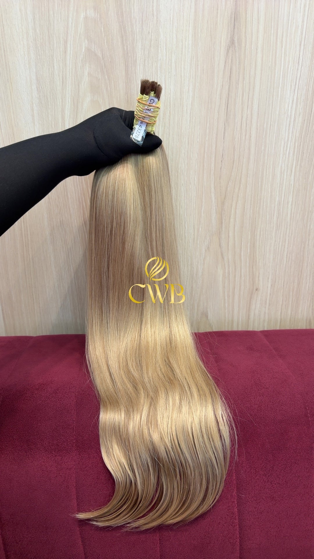 Cabelo Loiro Natural Claríssimo Especial 65cm 154g Brasileiro do Sul