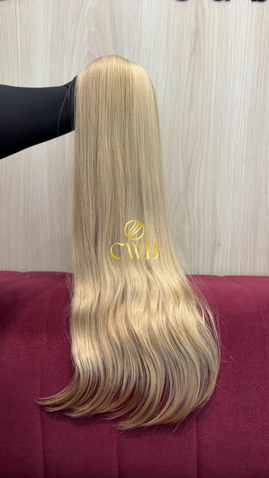 Cabelo Loiro Natural Claríssimo Especial 65cm 154g Brasileiro do Sul