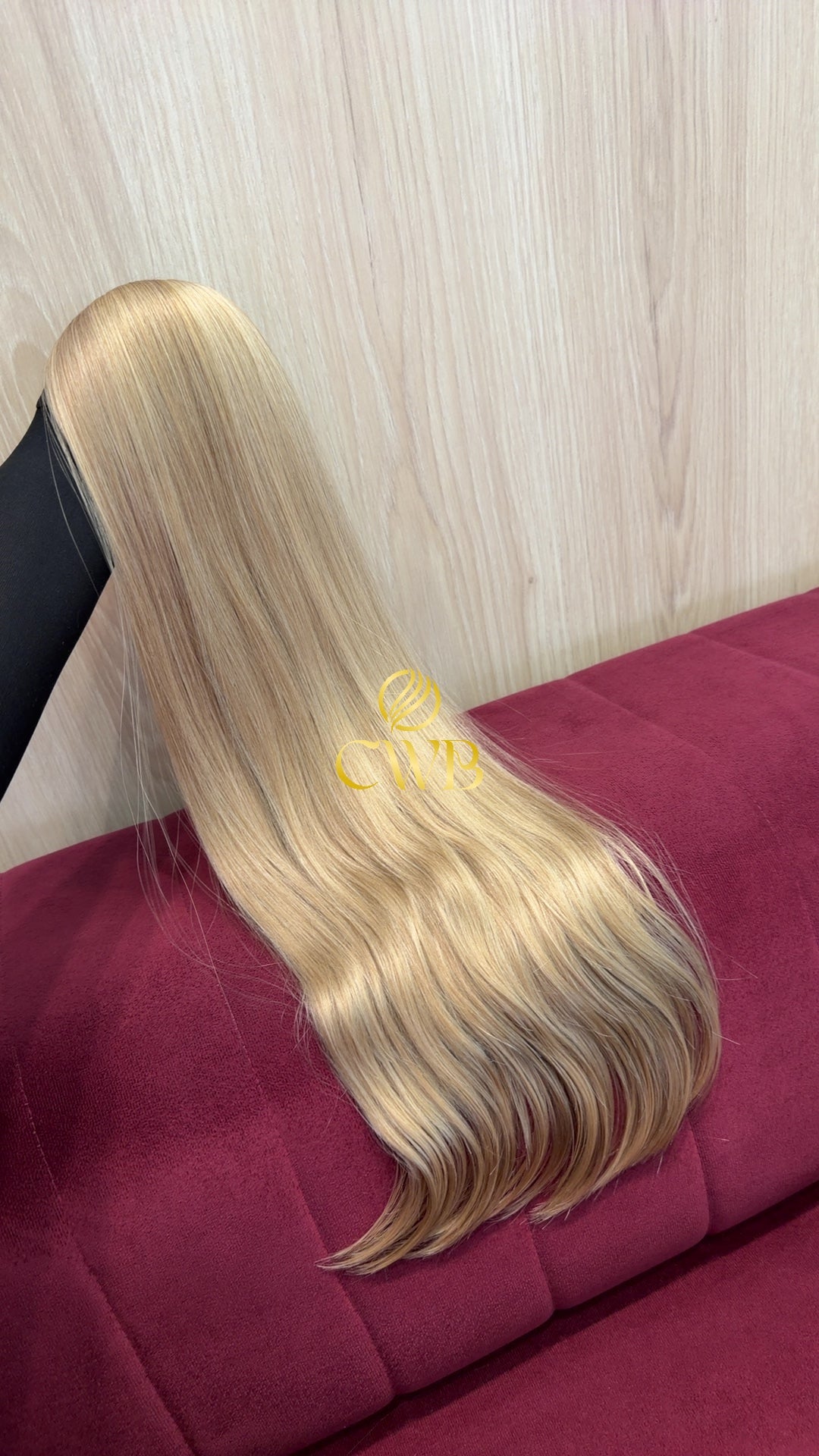 Cabelo Loiro Natural Claríssimo Especial 65cm 154g Brasileiro do Sul
