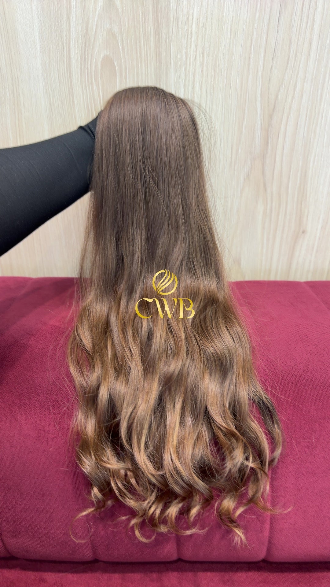 Cabelo Loiro Natural Médio 58cm 139g Brasileiro do Sul